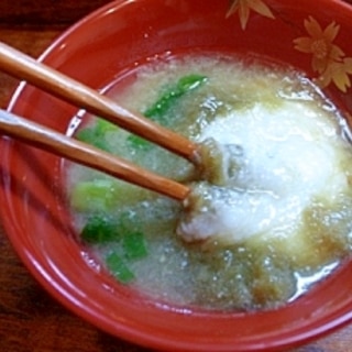 うまい！とろろとろろのお味噌汁